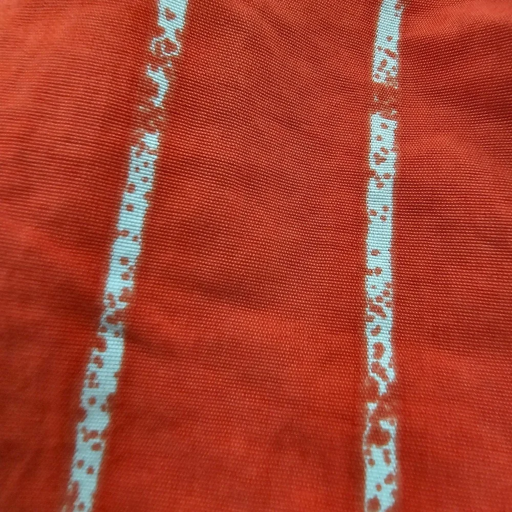 Tommy Bahama Relax Mens 2XL Swim Trunks Red White Striped Nylon Board Shorts